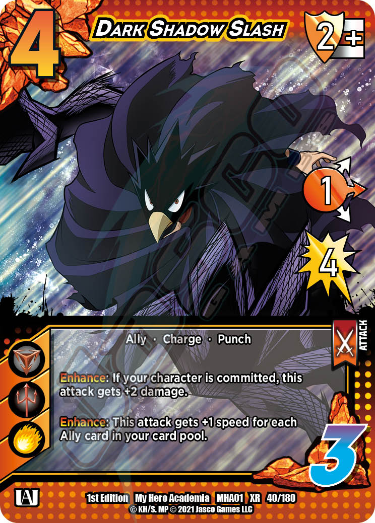 Dark Shadow Slash - XR - 1st Edition