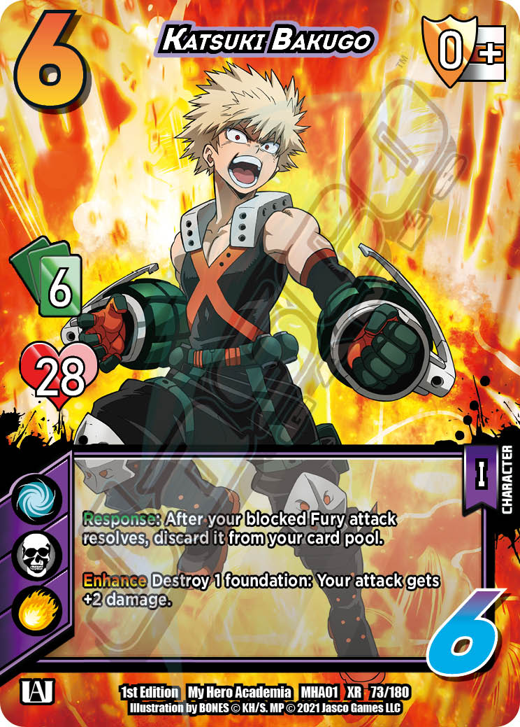 Katsuki Bakugo - XR - 1st Edition