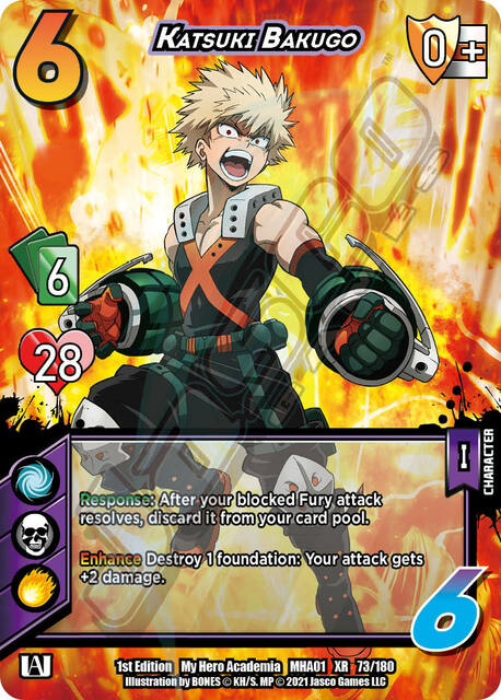 Katsuki Bakugo - XR - 1st Edition