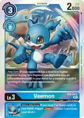 Veemon - ST8-04 - SR