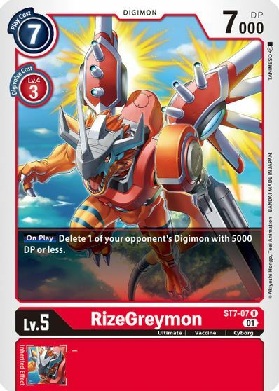 RizeGreymon - ST7-07 - U