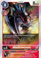 WarGrowlmon - ST7-08 - R - Foil