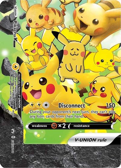 Pikachu V-Union - SWSH141 - SWSH Black Star Promos