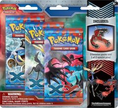 XY Base Set Collector Pin 3 Pack Blister - Yveltal