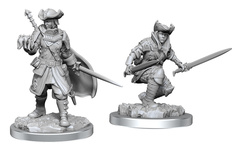 Magic the Gathering Unpainted Miniatures: W04 Thraben Inspector & Tireless Tracker