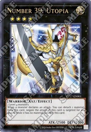 Number 39: Utopia - OP17-EN001 - Ultimate Rare - Unlimited Edition