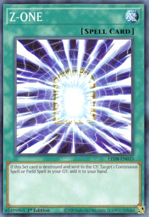 Z-ONE - LED8-EN033 - Common - 1st Edition
