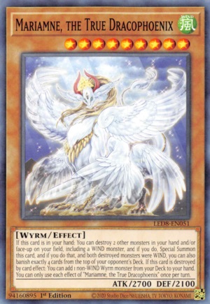 Mariamne, the True Dracophoenix - LED8-EN051 - Common - 1st Edition