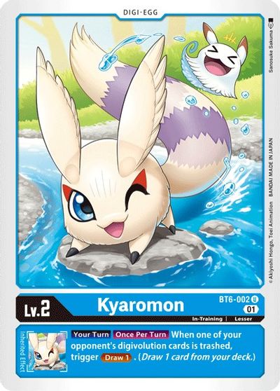 Kyaromon - BT6-002 - U Kyaromon - BT6-002 - U