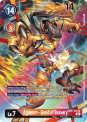 Agumon - Bond of Bravery - BT6-018 - SR - Alternate Art