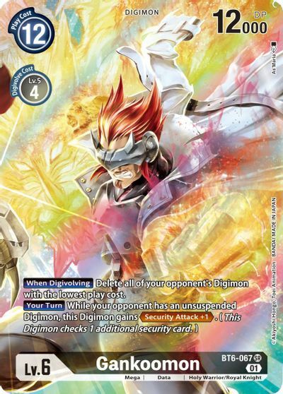 Gankoomon - BT6-067 - SR - Alternate Art