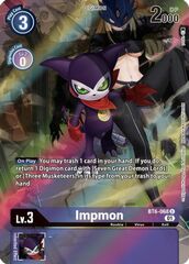 Impmon - BT6-068 - U - Alternate Art - Foil