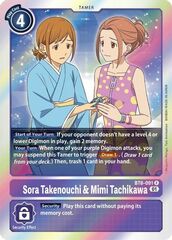 Sora Takenouchi & Mimi Tachikawa - BT6-091 - R - Foil