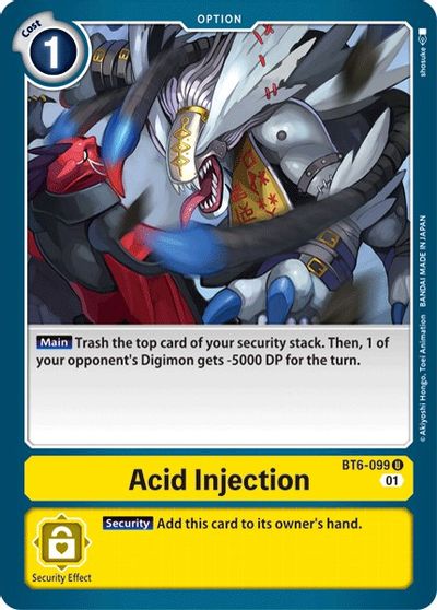 Acid Injection - BT6-099 - U