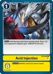 Acid Injection - BT6-099 - U