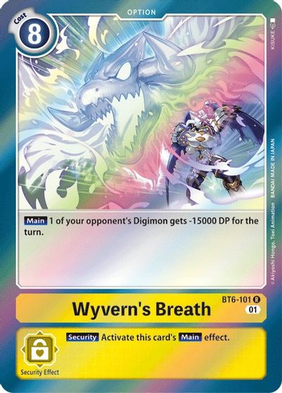Wyverns Breath - BT6-101 - R - Foil