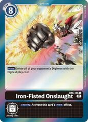 Iron-Fisted Onslaught - BT6-106 - R - Foil