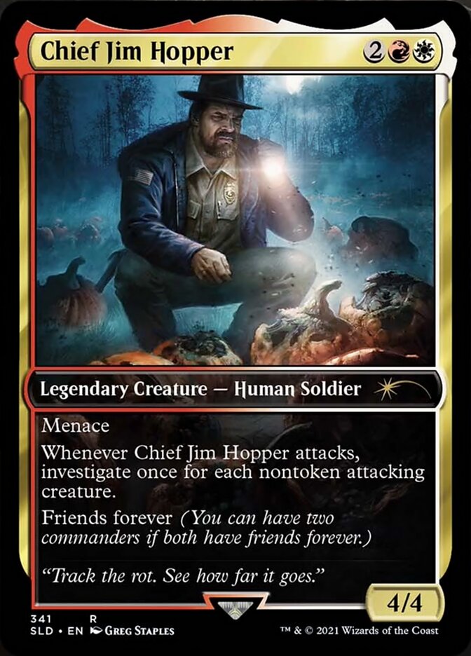 Chief Jim Hopper - 341 - Foil