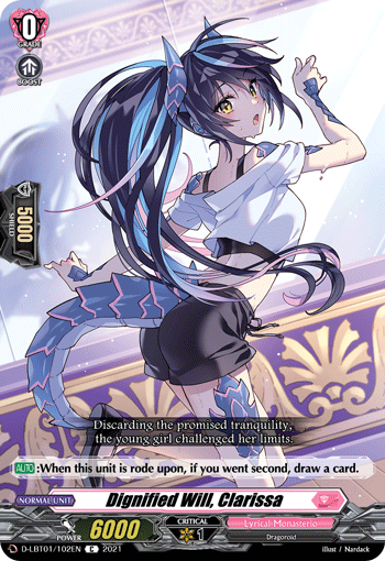Dignified Will, Clarissa - D-LBT01/102EN - C