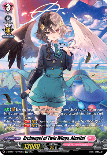 Archangel of Twin Wings, Alestiel - D-LBT01/SP02EN - SP