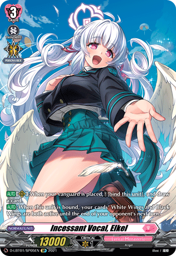 Incessant Vocal, Elkel - D-LBT01/SP05EN - SP