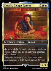 Dustin, Gadget Genius - Full Art (342) - Foil