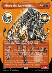 Ilharg, the Raze-Boar - Foil Etched