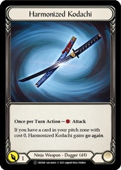 Harmonized Kodachi - Rainbow Foil - Unlimited Edition