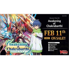 Cardfight!! Vanguard overDress - Awakening of Chakrabarthi Booster Box