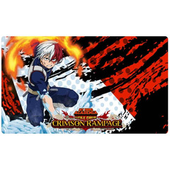 My Hero Academia Collectible Card Game Series 2 Crimson Rampage Playmat - Shoto Todoroki