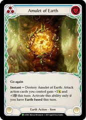 Amulet of Earth - Cold Foil