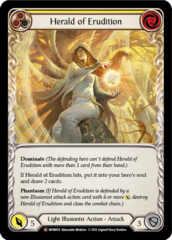 Herald of Erudition - Rainbow Foil - Unlimited Edition (Extended Art)