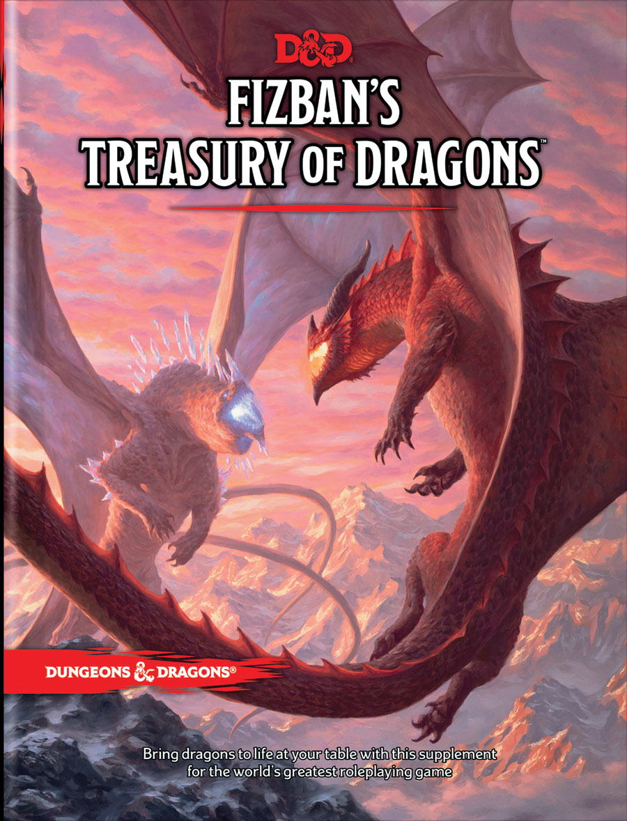 Fizbans Treasury of Dragons Hard Cover