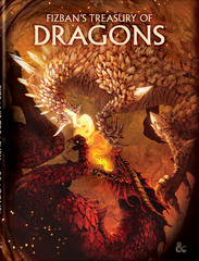 Dungeons and Dragons RPG: Fizban's Treasury of Dragons Hard Cover - Alternate Cover