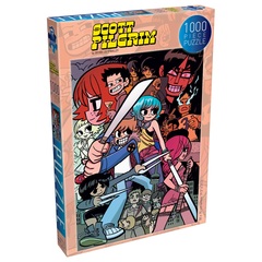 Scott Pilgrim Puzzles #4 Colorful Collage (1000 pcs)