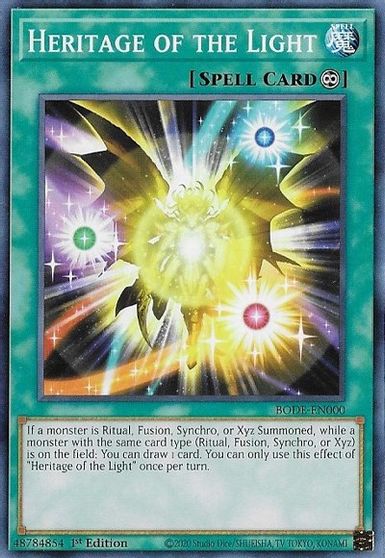 Patrimoine de la Lumiere - BODE-EN000 - Commun - 1ere edition // Burst Of Destiny - BODE