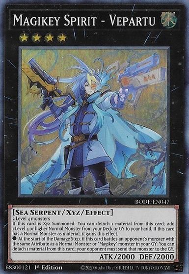 Magikey Spirit - Vepartu - BODE-EN047 - Super Rare - 1ere edition // Burst Of Destiny - BODE