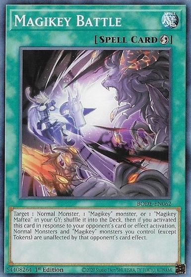 Magikey Battle - BODE-EN062 - Common - 1st Edition