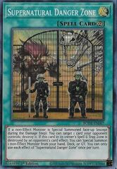 Supernatural Danger Zone - BODE-EN067 - Super Rare - 1st Edition