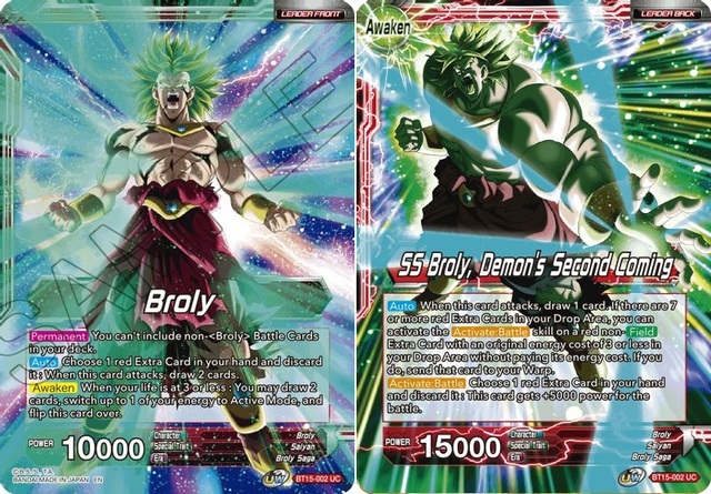 Broly // SS Broly, Demon's Second Coming - BT15-002 - UC