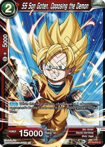 SS Son Goten, Opposing the Demon - BT15-010 - C