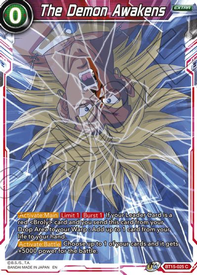 The Demon Awakens - BT15-025 - C
