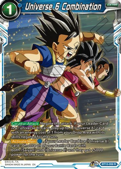 Universe 6 Combination - BT15-059 - R