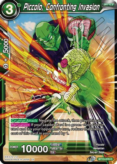 Piccolo, Confronting Invasion - BT15-076 - C
