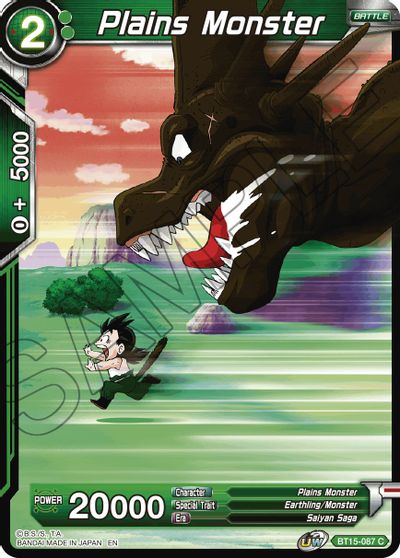 Plains Monster - BT15-087 - C