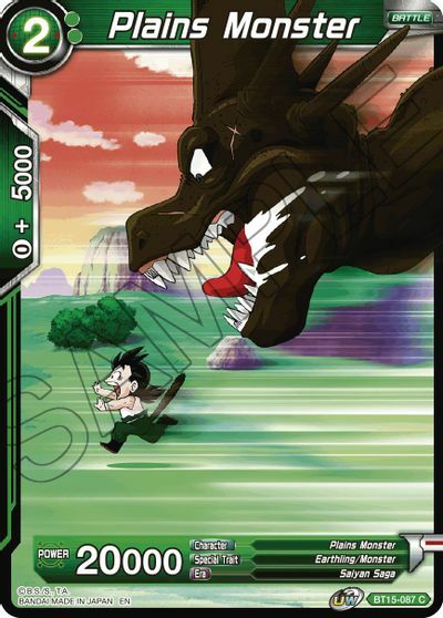 Plains Monster - BT15-087 - C