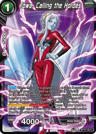 Towa, Calling the Hordes - BT15-126 - C