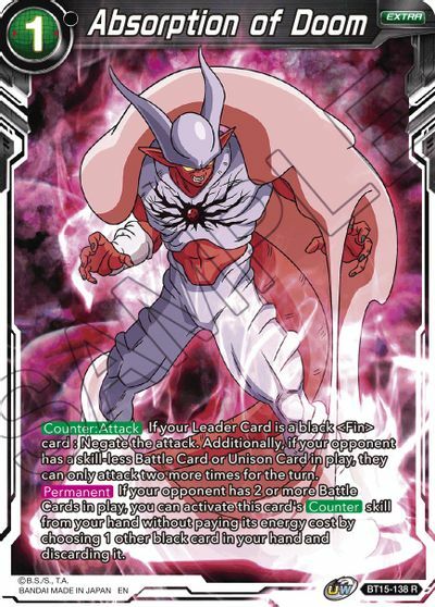 Absorption of Doom - BT15-138 - R