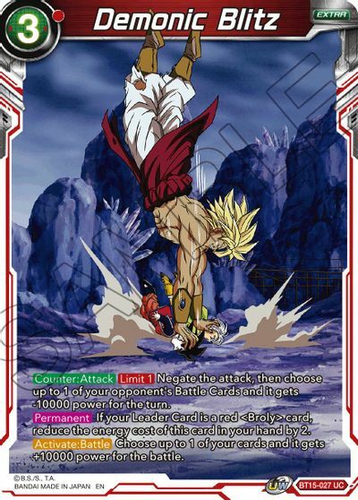 Demonic Blitz - BT15-027 - UC - Foil