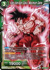 Kaio-Ken Son Goku, Maximum Gains - BT15-067 - C - Foil